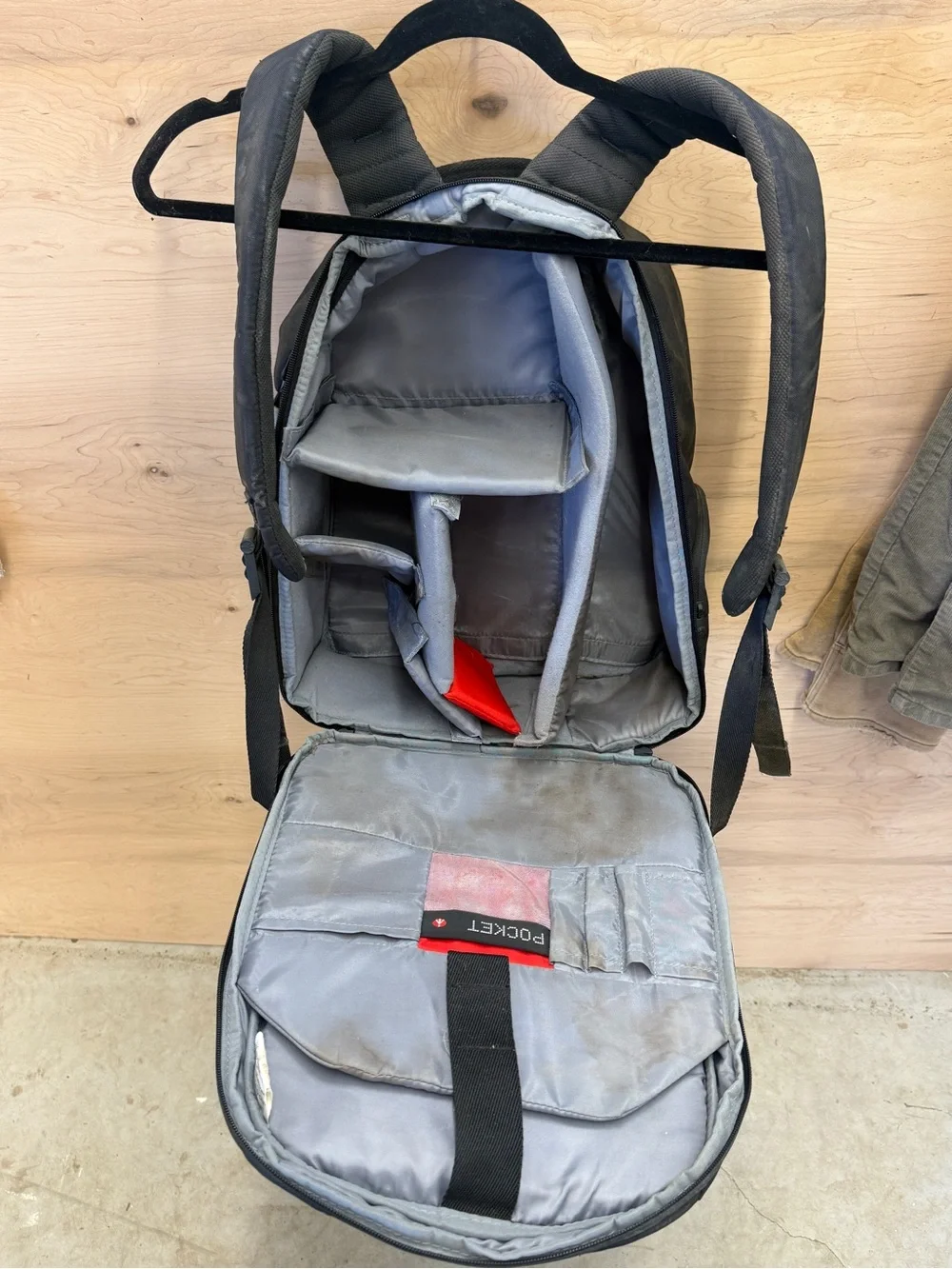 Manfrotto black camera bag